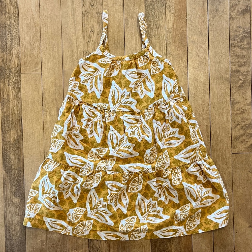 Girls Patagonia Pataloha Sun Dress, Grain Gold